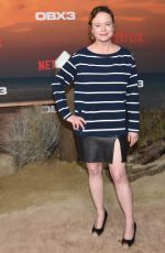 THORA BIRCH at Outer Banks Season 3 Premiere in Los Angeles 02/16/2023