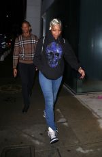 TIFFANY HADDISH Leaves Paris Hilton