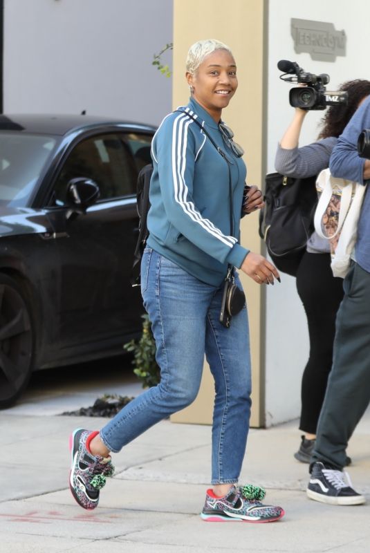 TIFFANY HADDISH Out in West Hollywood 01/31/2023
