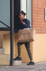 TRACEE ELLIS ROSS Arrives at a Gym in Los Angeles 02/14/2023