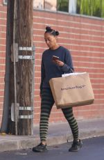 TRACEE ELLIS ROSS Arrives at a Gym in Los Angeles 02/14/2023