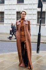WALLIS DAY at David Koma AW23 Show at London Fashion Week 02/18/2023