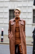 WALLIS DAY at David Koma AW23 Show at London Fashion Week 02/18/2023