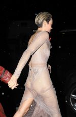 WALLIS DAY Leaves Nice Guy Restaurant with a Friend in West Hollywood 02/24/2023