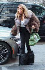 WENDY WILLIAMS Out and About in New York 02/22/2023