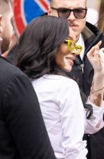 WINNIE HARLOW Out at Milan Fashion Week 02/22/2023