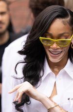 WINNIE HARLOW Out at Milan Fashion Week 02/22/2023