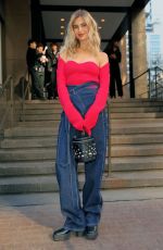 XENIA VAN DER WOODSEN at Brandon Maxwell Show at New York Fashion Week 02/14/2023 
