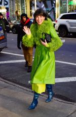 ZOE CHAO Out and About in New York 02/07/2023
