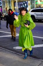 ZOE CHAO Out and About in New York 02/07/2023