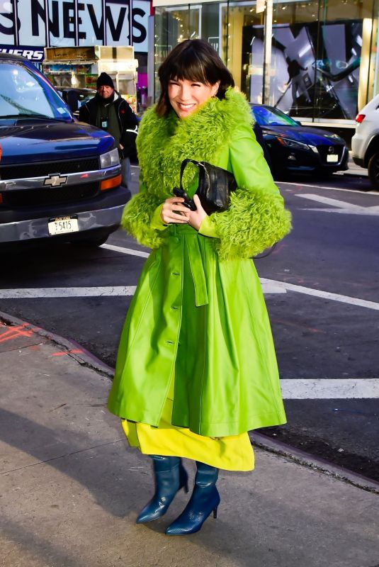 ZOE CHAO Out and About in New York 02/07/2023