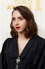 ZOE KAZAN at 29th Annual Screen Actors Guild Awards in Century City 02/26/2023