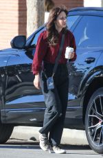 ZOOEY DESCHANEL Out for Coffee at Alfred Coffee in Santa Monica 02/08/2023