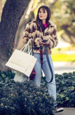 ZOOEY DESCHANEL Out Shopping in Santa Monica 02/03/2023
