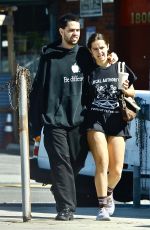 ADDISON RAE and Omar Fedi Out for Lunch in Los Feliz 03/02/2023