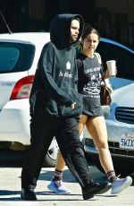 ADDISON RAE and Omar Fedi Out for Lunch in Los Feliz 03/02/2023