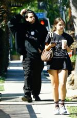 ADDISON RAE and Omar Fedi Out for Lunch in Los Feliz 03/02/2023