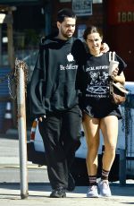 ADDISON RAE and Omar Fedi Out for Lunch in Los Feliz 03/02/2023