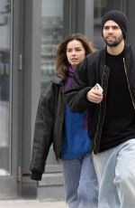 ADDISON RAE and Omer Fedi Out in Toronto 03/19/2023