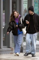 ADDISON RAE and Omer Fedi Out in Toronto 03/19/2023