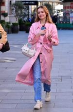AIMEE LOU WOOD Arrives at Global Radio Studios in London 03/24/2023