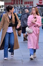 AIMEE LOU WOOD Arrives at Global Radio Studios in London 03/24/2023