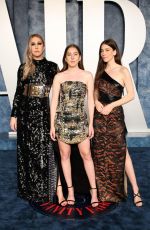 ALANA, ESTE and DANIELLE HAIM at Vanity Fair Oscar Party in Beverly Hills 03/12/2023