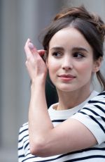 ALBA BAPTISTA at Miu Miu Womenswear Fall/Winter 2023-2024 Show at Paris Fashion Week 03/06/2023