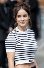 ALBA BAPTISTA at Miu Miu Womenswear Fall/winter 2023-2024 Show at Paris Fashion Week 03/07/2023