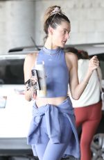 ALESSANDRA AMBROSIO Arrives at Brooke Burke