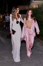 ALESSANDRA AMBROSIO Arrives wuth Her Daughter ANJA at a Gucci Party in Brazil 03/23/2023