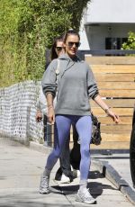ALESSANDRA AMBROSIO Leaves a Gym in Los Angeles 03/07/2023