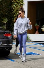 ALESSANDRA AMBROSIO Leaves Private Workout Class in West Hollywood 03/21/2023