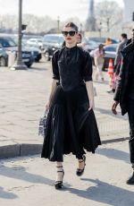 ALEXANDRA DADDARIO at Yves Saint Laurent Fashion Show at Paris Fashion Week 02/28/2023