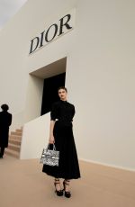 ALEXANDRA DADDARIO Getting Ready for Dior with Harper