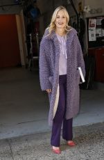 ALI WENTWORTH Leaves Kelly and Ryan Show in New York 03/29/2023