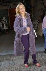 ALI WENTWORTH Leaves Kelly and Ryan Show in New York 03/29/2023