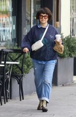 ALIA SHAWKAT Out for Morning Coffee in Los Feliz 03/16/2023