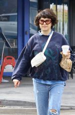 ALIA SHAWKAT Out for Morning Coffee in Los Feliz 03/16/2023