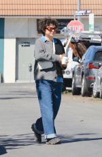 ALIA SHAWKAT Out for Morning Coffee in Los Feliz 03/24/2023