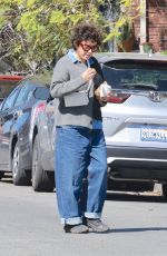 ALIA SHAWKAT Out for Morning Coffee in Los Feliz 03/24/2023