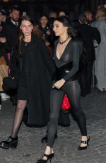 ALICE PAGANI at Alexander Mcqueen FW23 Show at Paris Fashion Ween 03/04/2023