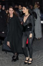 ALICE PAGANI at Alexander Mcqueen FW23 Show at Paris Fashion Ween 03/04/2023