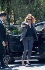 ALICIA SILVERSTONE Arrives at Bungalows in Los Angeles 03/27/2023