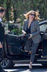 ALICIA SILVERSTONE Arrives at Bungalows in Los Angeles 03/27/2023