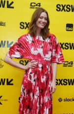 ALYSSA SUTHERLAND at Featured Session: Evil Dead Rise: Flesh-possessing Demons Come Home at 2023 SXSW Festival in Austin 03/15/2023