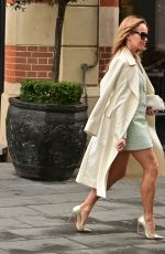 AMANDA HOLDEN Arrives at Global Radio Studios in London 03/06/2023