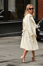 AMANDA HOLDEN Arrives at Global Radio Studios in London 03/06/2023