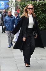 AMANDA HOLDEN Arrives at Global Radio Studios in London 03/23/2023