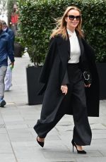 AMANDA HOLDEN Arrives at Global Radio Studios in London 03/23/2023